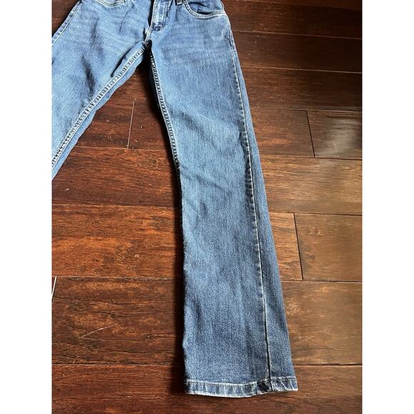 Levi’s 511 Teen Boys Stretch 16Reg W28 L30 Adjustable Waistband Med/Dark Wash - Picture 3 of 5